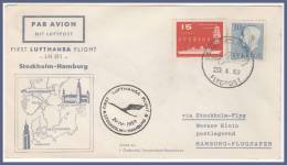 STOCKHOLM > HAMBURG 20/4/1959 - Covers & Documents