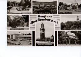 Gruß Aus Homburg V.d.H. Mehrbild Kleinformat Sw 4.5.1960 - Bad Homburg