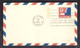 130291 / FDC KITTY HAWK - 1971 Stationery Entier Ganzsachen - United States Etats-Unis USA - 1961-80