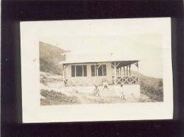 Carte Photo Haïti Kiuskoff à 20 Kms De Port Au Prince , Maison Construite En 1920 - Haiti