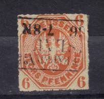 VER2303 - PRUSSIA , 6 Pf N. 16 - Used