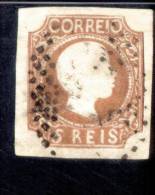 Portugal 09 B König Pedro V Gestempelt /used (1) - Used Stamps