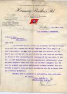 1916 - Hannevig Brothers Ltd -London- Assurances - Regno Unito