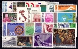 ITALIA - 1970 - Nuovo - MNH - Annata Completa - 28 Valori - Années Complètes