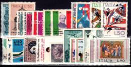 ITALIA - 1971 - Nuovo - MNH - Annata Completa - 25 Valori - Full Years