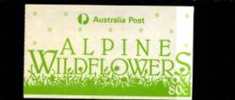 AUSTRALIA - 1986  80c. ALPINE WILDFLOWERS  BOOKLET   MINT NH  SG SB55 - Booklets