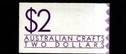 AUSTRALIA - 1988  $ 2  AUSTRALIAN CRAFTS  BOOKLET   MINT NH SG SB63 - Booklets