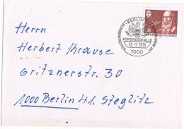 0320. Carta BERLIN 1978 (Alemania Berlin). Kongresshalle Jimmy Carter - Briefe U. Dokumente