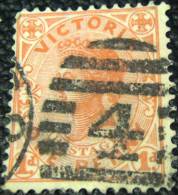 Victoria 1880 Queen Victoria 1d - Used - Used Stamps