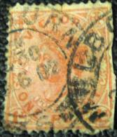 Victoria 1880 Queen Victoria 1d - Used - Used Stamps