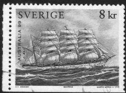 1999 Svezia Australia 99 Storia Della Navigazione - Oblitérés
