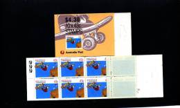 AUSTRALIA - 1990  $ 4.30  BOOKLET SKATEBOARD  SLOTTED TAB  3 KOALAS  REPRINT  MINT NH  SG SB70 - Booklets