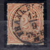 VER2309 - GERMANIA DEL NORD , Il 2 Kr. Arancio N. 19 . - Used