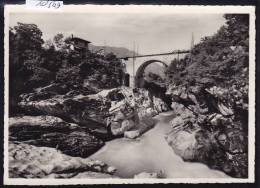 Ponte-Brolla - Locarno ; Ferrovia Centovalli E Valle Maggia ; Form. 10 / 15 ; Plis Verticaux En Bas (scan) (10´509) - Centovalli