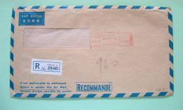 Japan 1983 Registered Cover From Tokyo - Cartas & Documentos