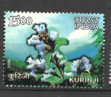 INDIA, 2006, Save Kurinji Campaign, (Neela Kurinji),  MNH, (**) - Ungebraucht