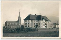 Delcampe - La Tour-de-Trême. - Eglise Et Maison D'Ecole. - La Tour-de-Trême