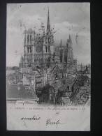 Amiens.-La Cathedrale-Vue Generale Prise Du Beffroi 1902 - Picardie