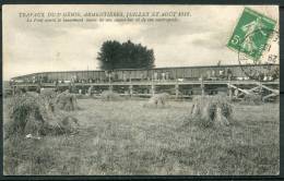Travaux Du 5ème Génie, ARMENTIERES, Juillet Et Août 1912 - La Pont Avant Le Lancement ... - Armentieres