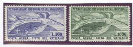 Vatikan 1949 Satz UPU Mi#161,162 * Falz - Unused Stamps