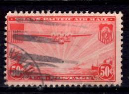 United States 1937 50 Cent Air Mail Issue  #C22 - 1a. 1918-1940 Gebraucht
