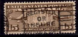 United States 1926 15 Cent Air Mail Issue  #C8 - 1a. 1918-1940 Oblitérés