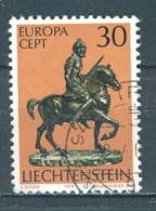 Liechtenstein, Yvert No 543 + - Oblitérés