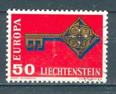 Liechtenstein, Yvert No 446 + - Oblitérés