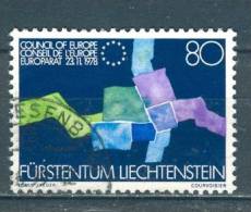 Liechtenstein, Yvert No 670 + - Gebruikt