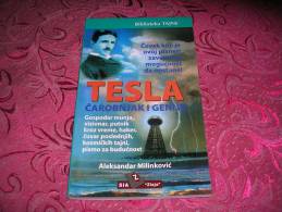 NIKOLA TESLA *  TESLA CAROBNJAK I GENIJE By Aleksandar Milinkovic  ,SERBO-CROATIAN Language - Langues Slaves