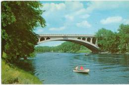 PETERBOROUGH - Hunter Street Bridge Over The Otanabee River  1970-80s - Peterborough