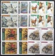 Andorra 2009 - Yvert: 667-668, 669, 672, 674, 675 (6v.) - Bloques De 4 -  ** MNH - Nuevos