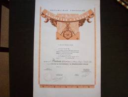 Diplôme Du Gouvernement De Géomètre - Expert - Diplome Und Schulzeugnisse