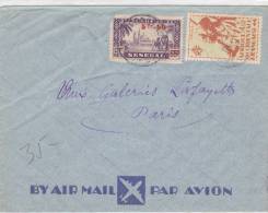 MARCOPHILIE, A.O.F., 1950,  SENEGAL Pour La FRANCE /2549 - Otros & Sin Clasificación