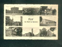 Allemagne AK - HOF - Die Stadt Der Spindeln ( Multivues Schöning & Co) - Hof