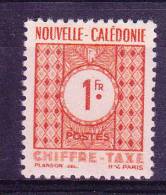 Nouvelle Calédonie Taxe N°42 Neuf Charniere - Timbres-taxe