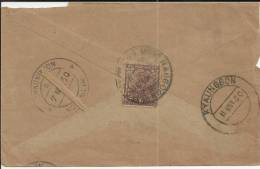 BIRMANIA BURMA CC 1930 VARIOS MAT SELLO INDIA - Birma (...-1947)