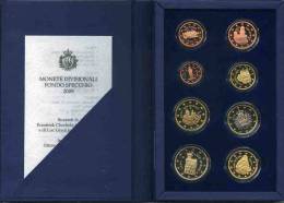 San Marin Marino Coffret Officiel 1 Cent à 2 Euro 2009 Proof PP BE - San Marino