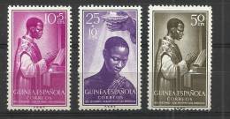 SPANISH GUINEA 1955 - APOSTOLIC PREFECTURE FERNANDO POO CENTENARY  - CPL. SET - MH MINT HINGED - Guinée Espagnole
