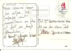 N°Y&T2632   ALBERTVILLE Vers BOURCEFRANC Le   26 FEVRIER1992 - Lettres & Documents