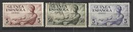 SPANISH GUINEA 1952 - INDIGENES - CPL. SET - MH MINT HINGED - Spanish Guinea
