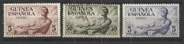 SPANISH GUINEA 1952 - INDIGENES - CPL. SET - MH MINT HINGED - Guinée Espagnole