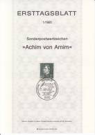 Berlin Set Of Ersttagsblatts #1 To #13 Issued For 1981 Stamps - 1e Dag FDC (vellen)
