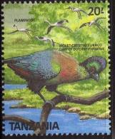 TANZANIA  1989  TURACO  MNH - Cuckoos & Turacos