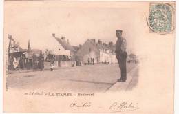 62 - Etaples - Boulevard - Editeur: Caron Cousin N° 6 - Etaples