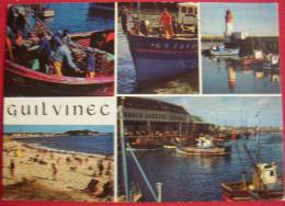 Dep 29 , Cpm GUILVINEC , 9485 , Les Grands Ports De Peche , 5 Vues (V4.08) - Guilvinec