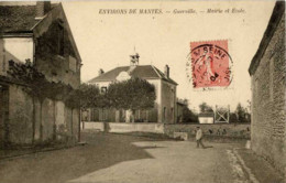 Dépt 78 - GUERVILLE - Mairie Et École - Animée - Guerville