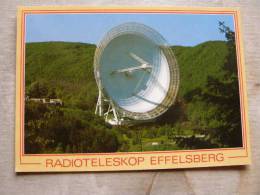 Radioteleskop  Effelsberg    D88366 - Bad Muenstereifel