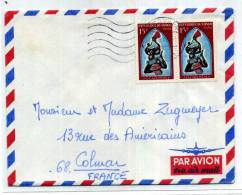 LETTRE DU CONGO  POUR COLMAR / BRAZAVILLE - Otros & Sin Clasificación