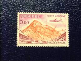 ANDORRA  FRANCESA      AEREO YV Nº 7 º VALLEE D'INCLES À SOLDEU - Used Stamps